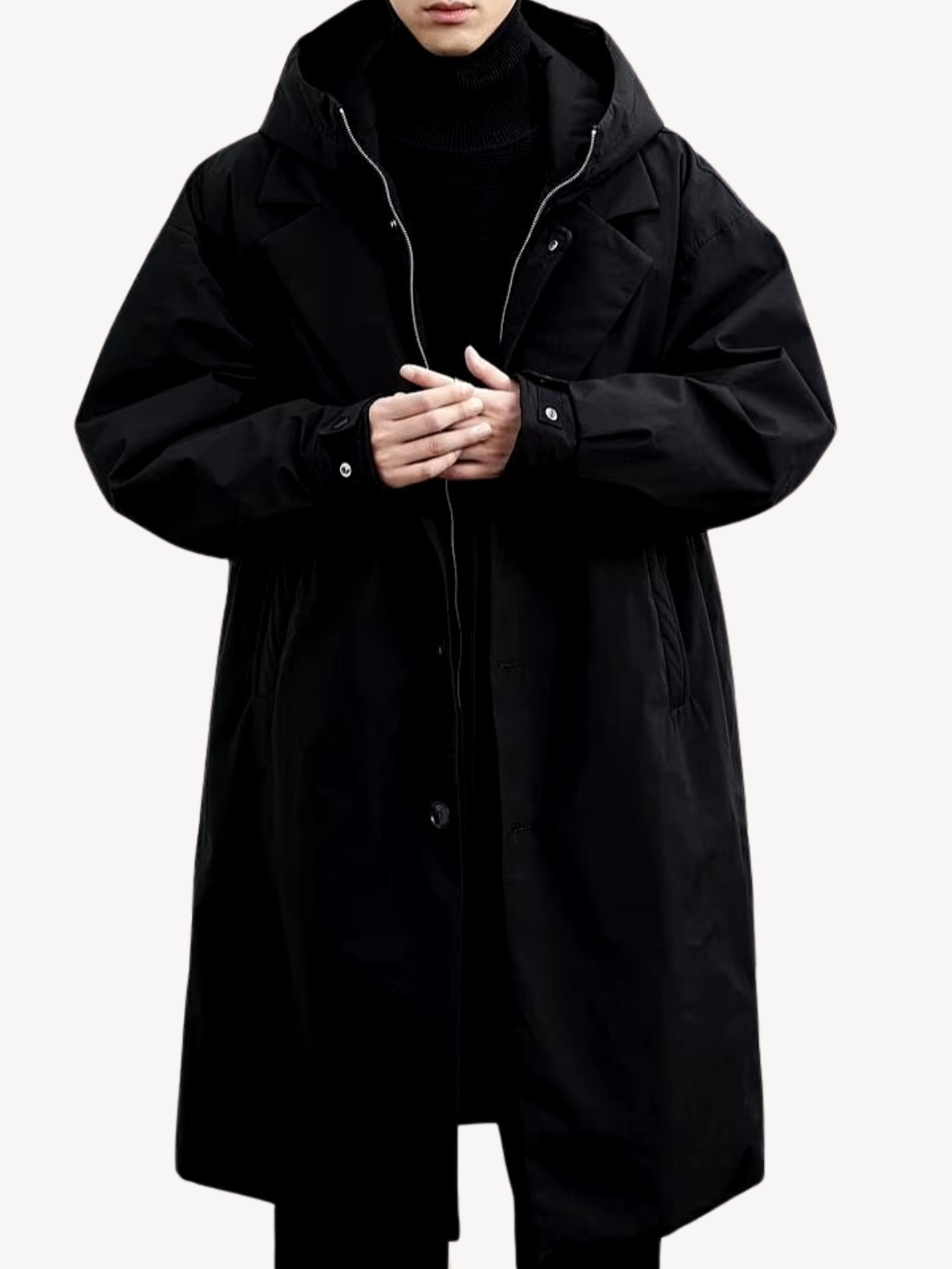 Angelo - Manteau Long Élégant