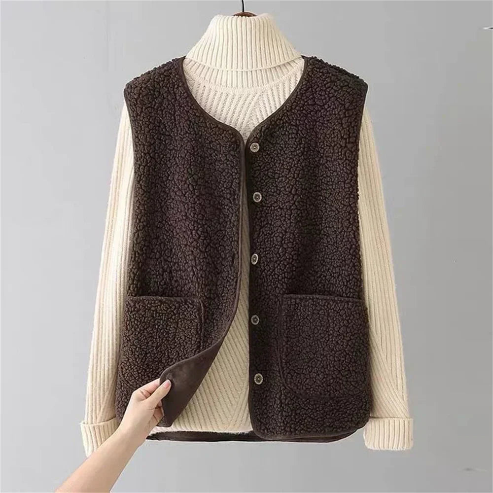 FAYE - GILET CHIC ET CHALEUREUX