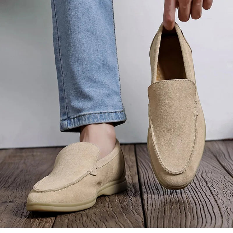 Gautier™ | Mocassins en daim PREMIUM
