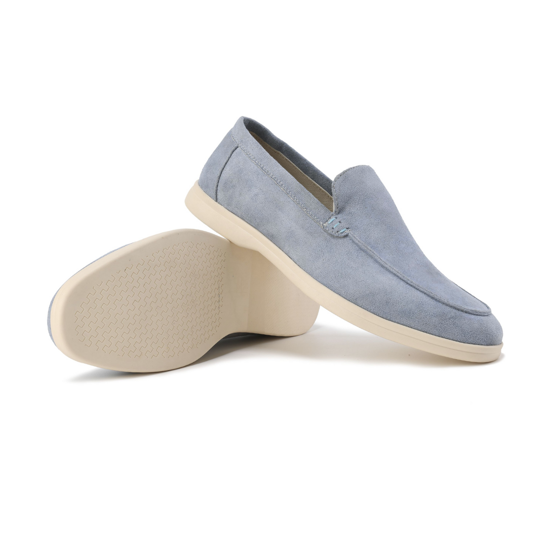 Gautier™ | Chaussures en daim vieil argent