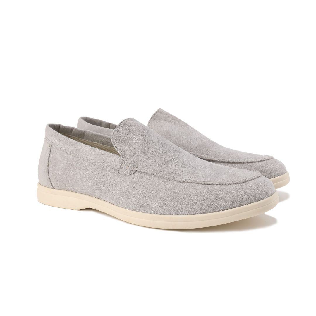 Gautier™ | Chaussures en daim vieil argent