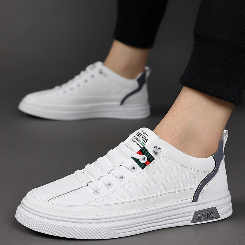 Baskets Baggioni En Cuir
