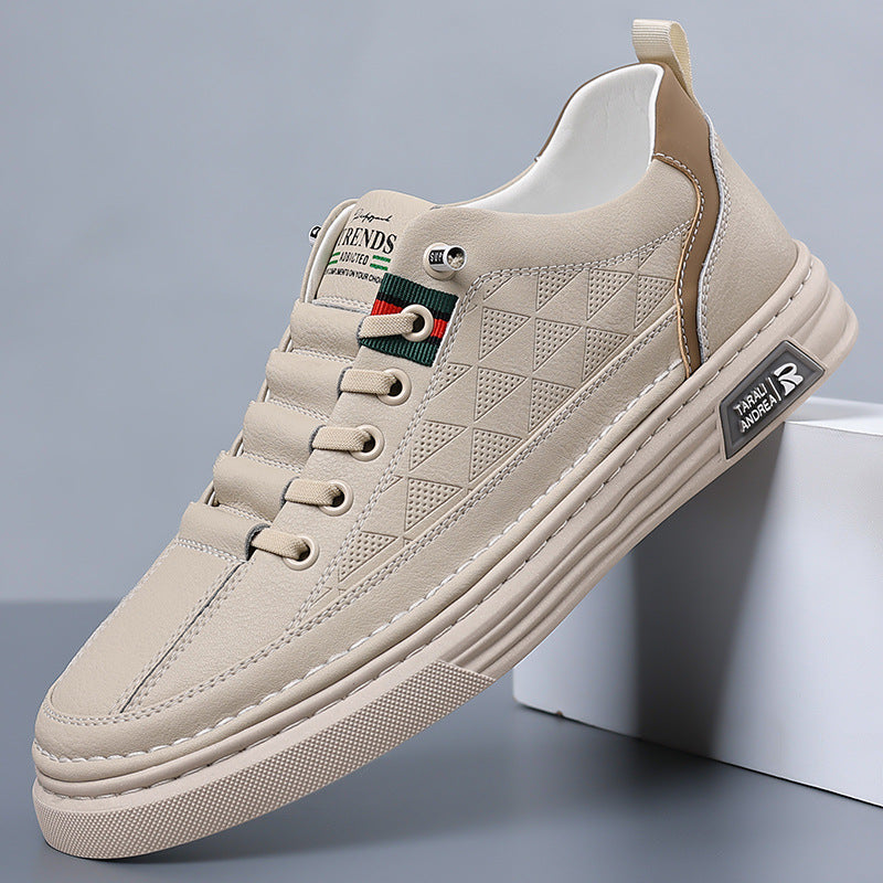 Baskets Baggioni En Cuir