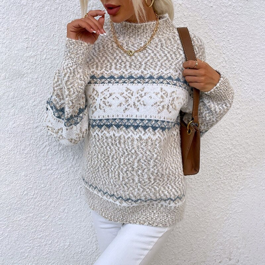 Xénia - Pull vintage douillet et stylé