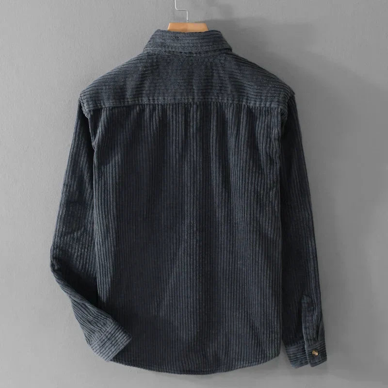 Overshirt en Velours Côtelé
