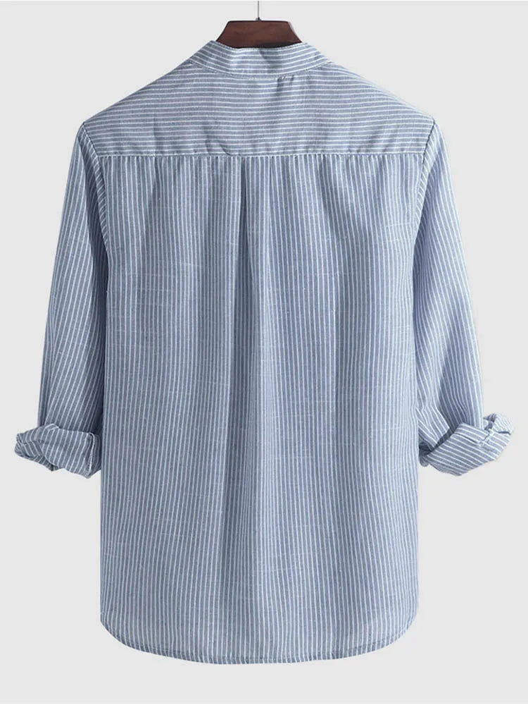 Gautier™ | Chemise à manches longues rayée Havana