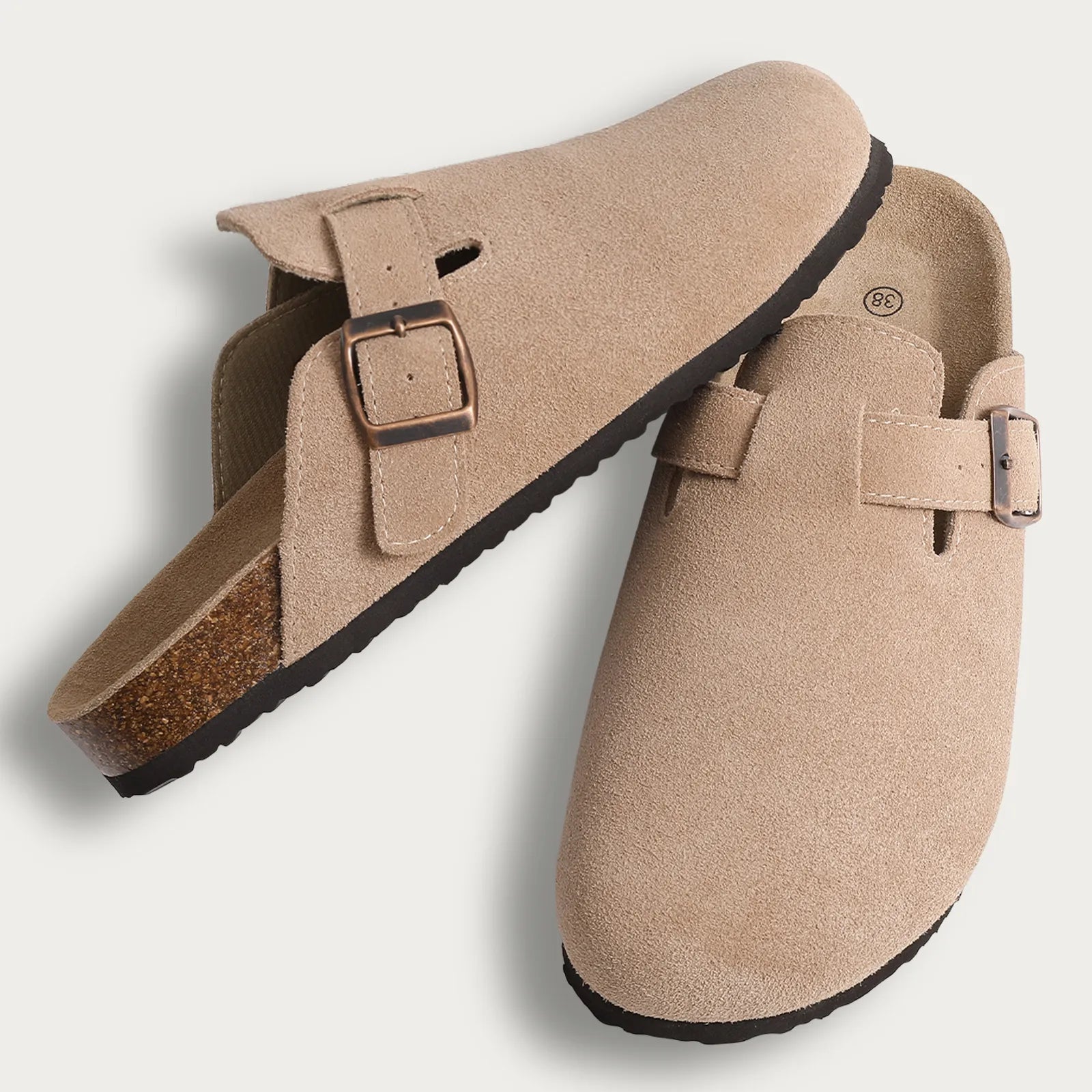 Gautier™ | Sabots en daim