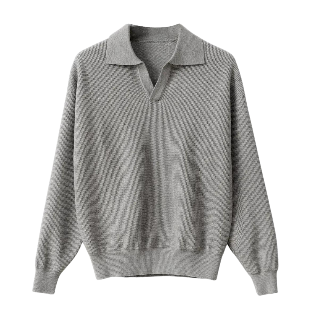 Polo à col V