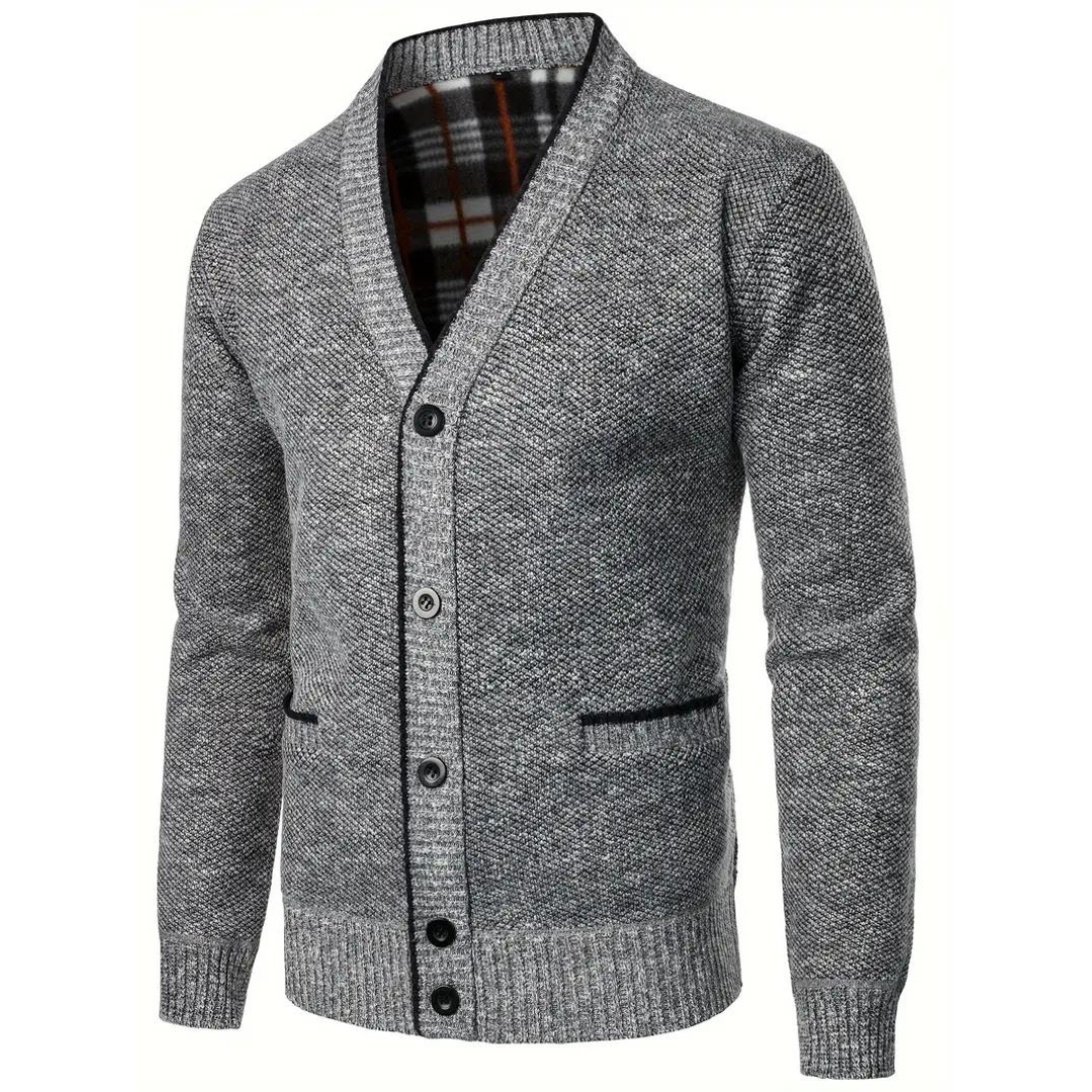Gautier™ | Cardigan Tricoté Col V