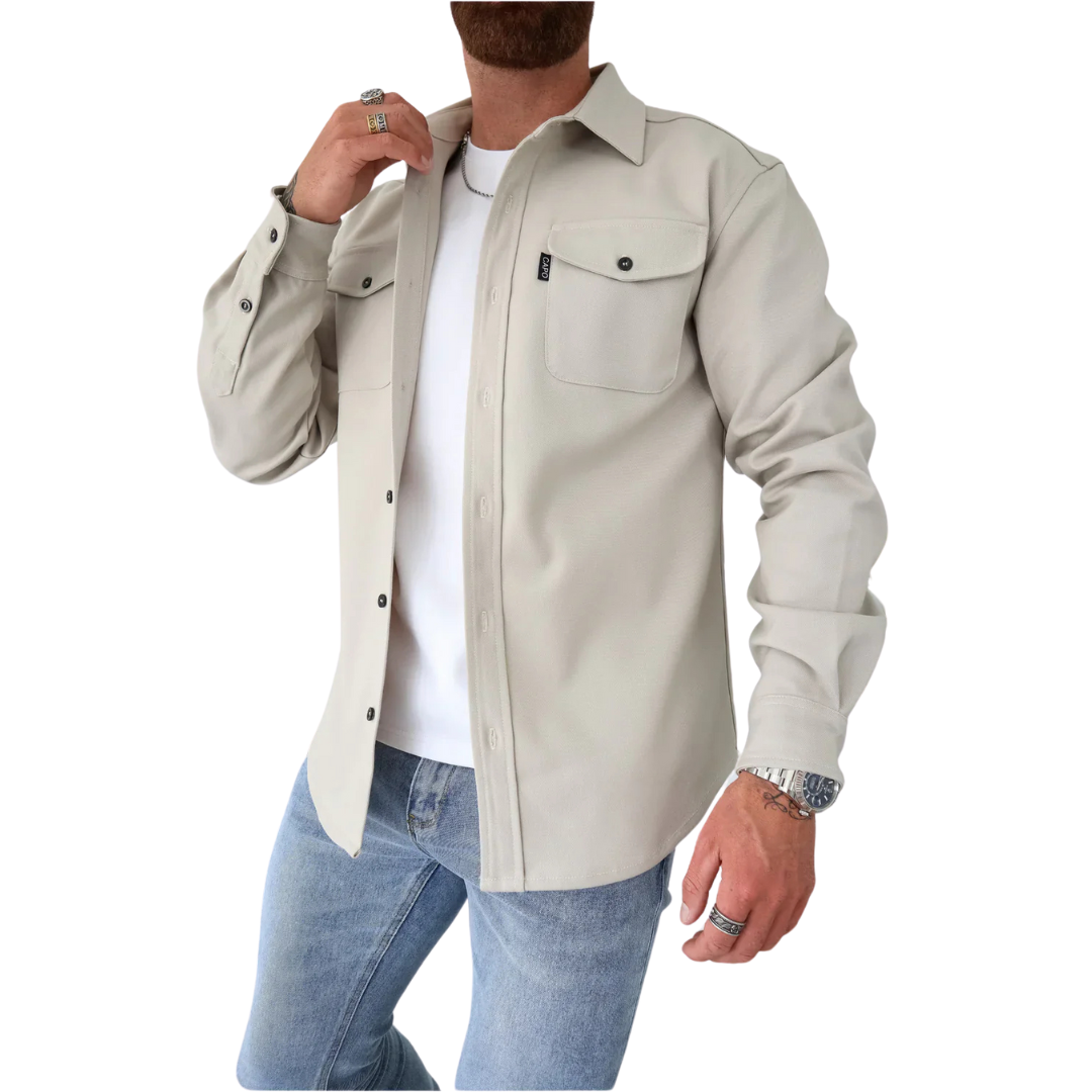 Gautier™ | Overshirt Suprême en Tissu de Qualité