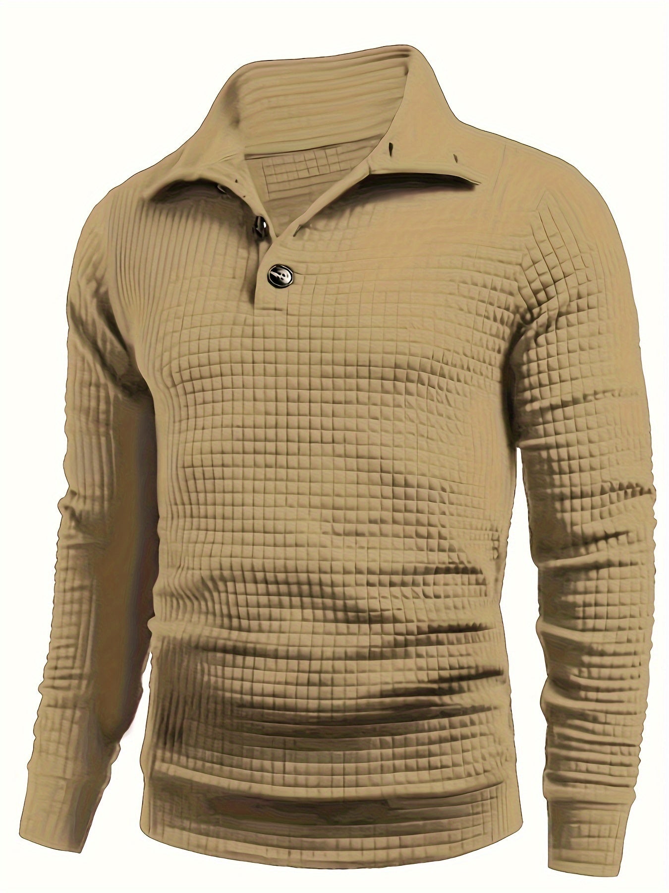 Pull Col Montant Homme - Confort Élégant