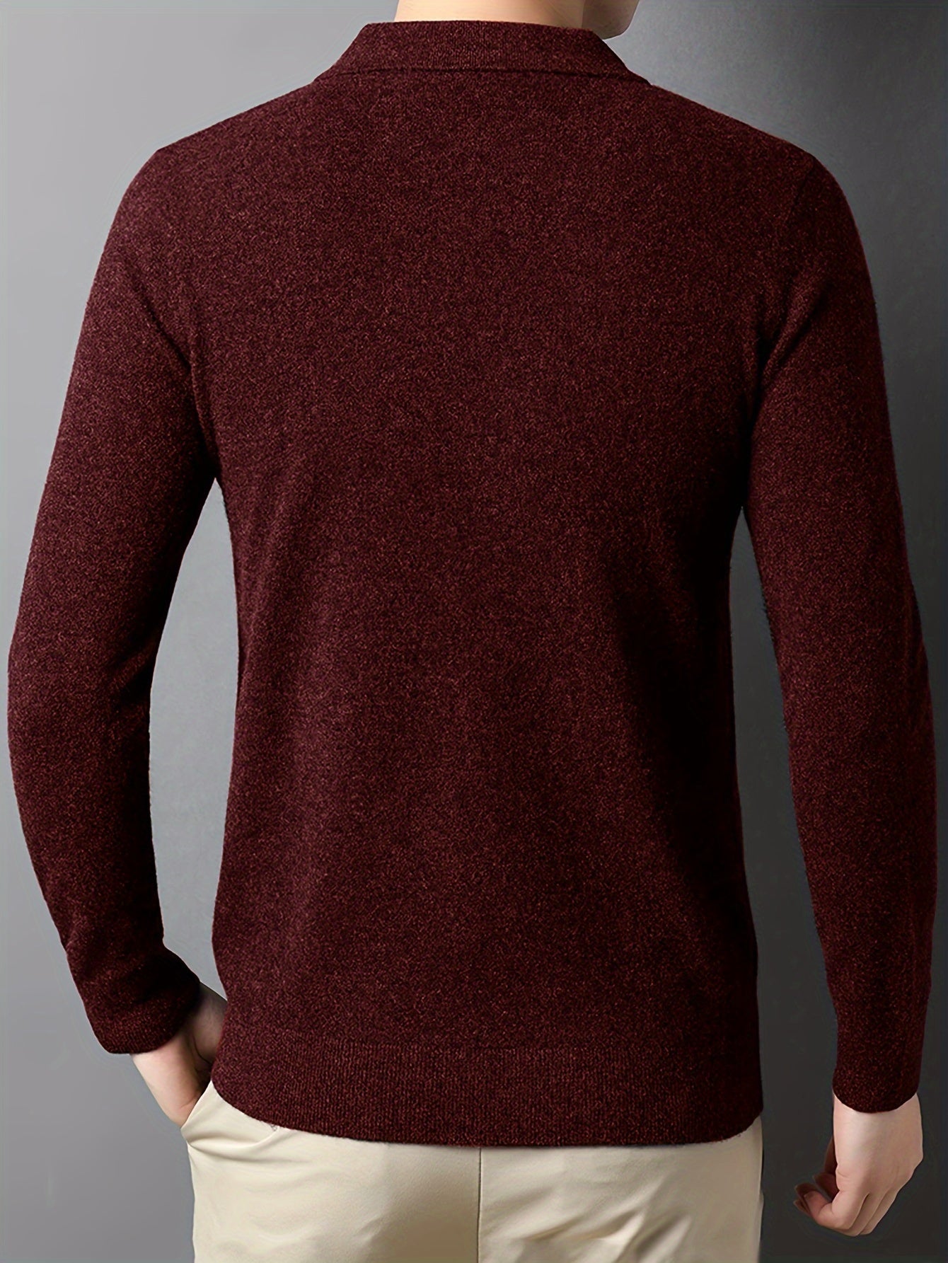 Gautier™ | Chemise Tricotée à Revers Manches Longues