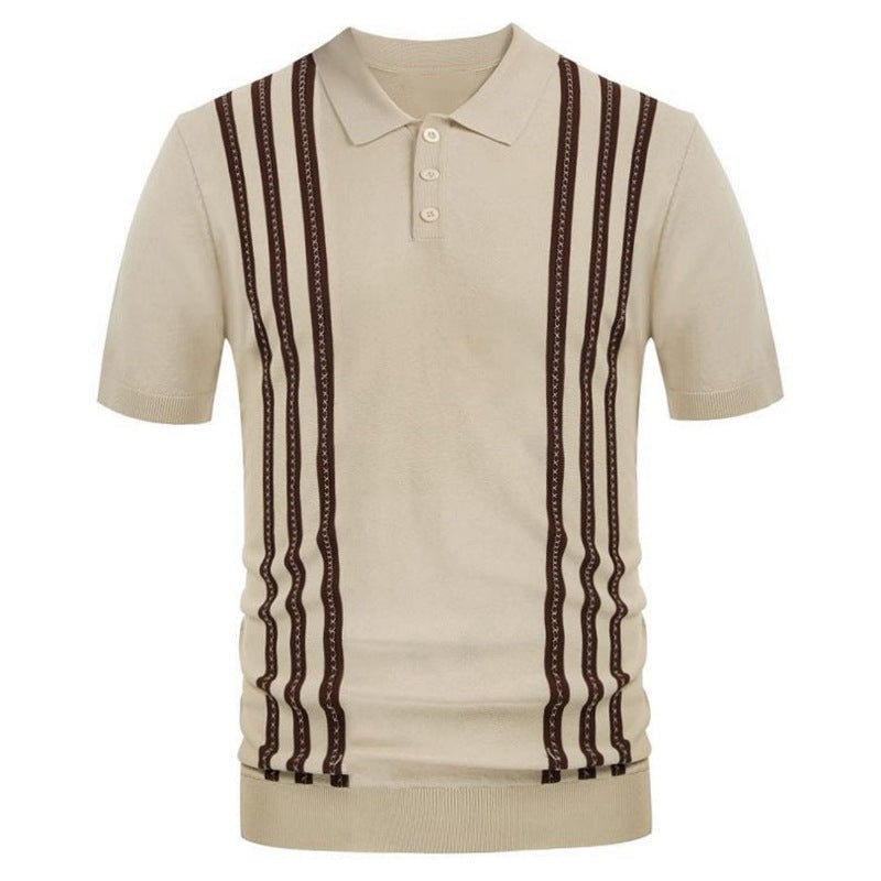 Gautier™ | Polo décontracté rayé