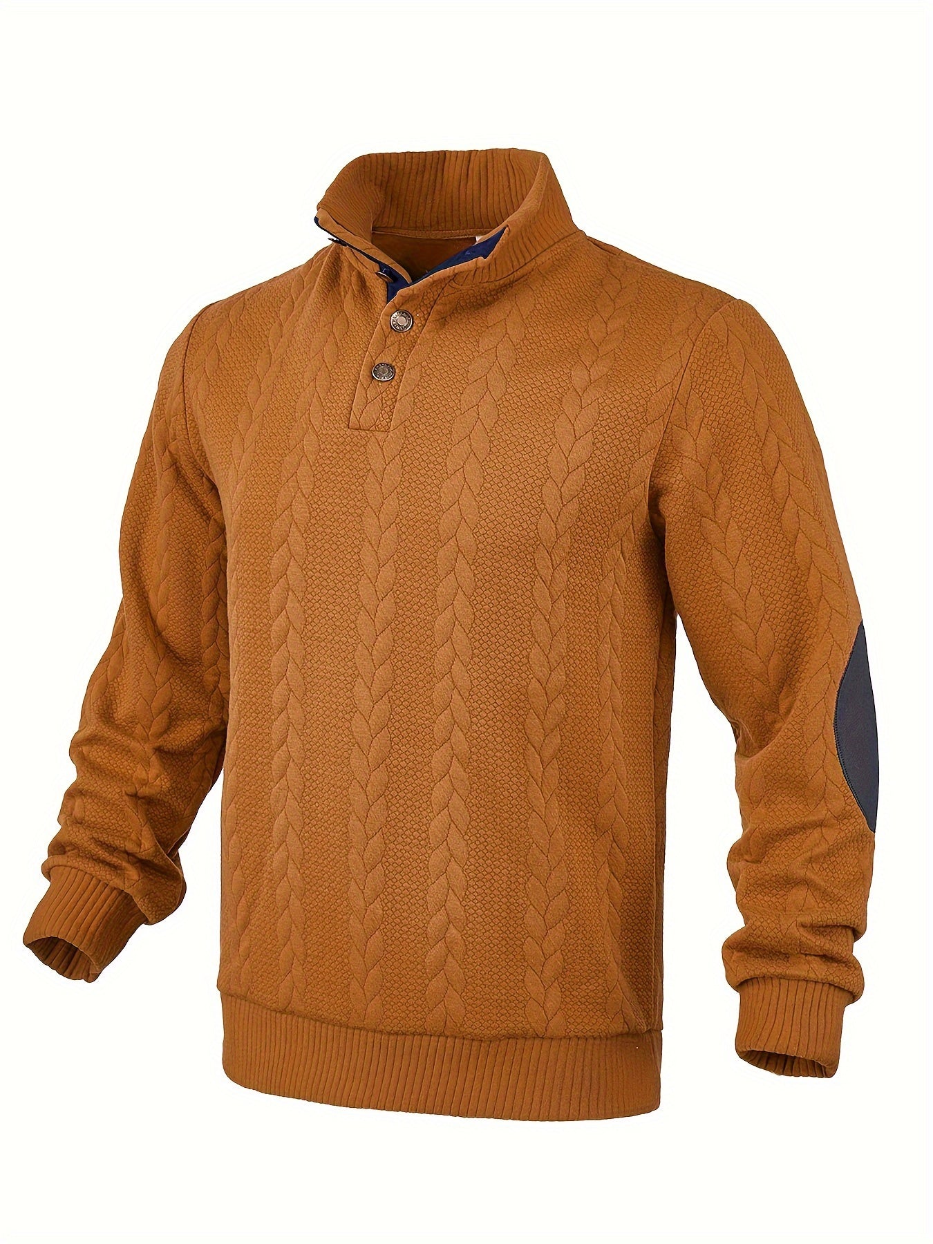 Pull Tricot Col Montant Homme