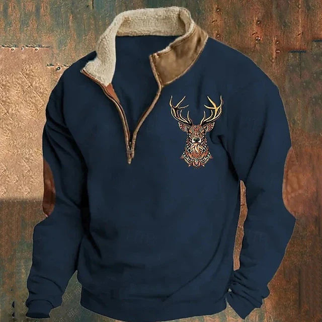 Gautier™ | Pull Lukas Zip Intemporel