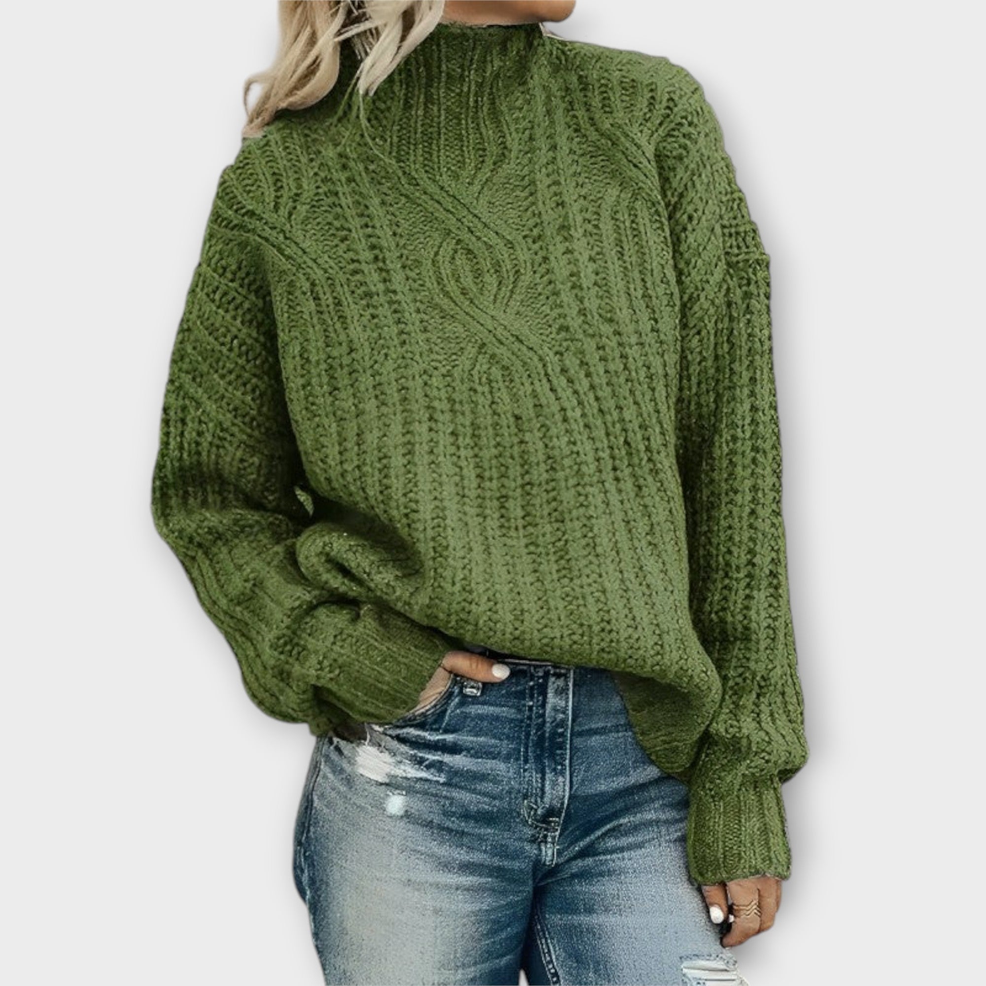 Harper - Pullover en tricot doux