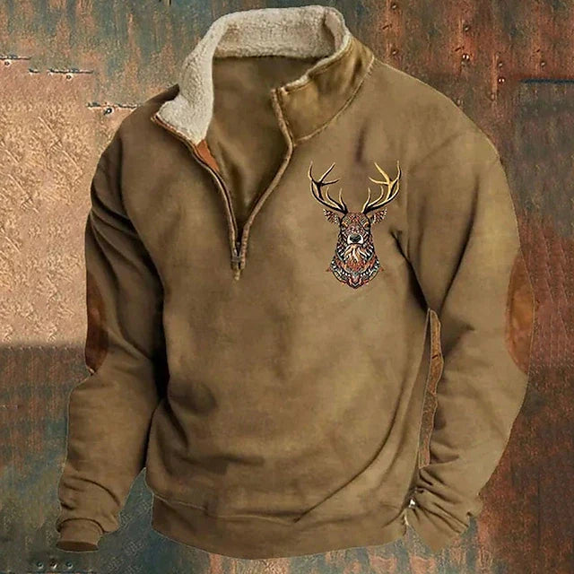 Gautier™ | Pull Lukas Zip Intemporel