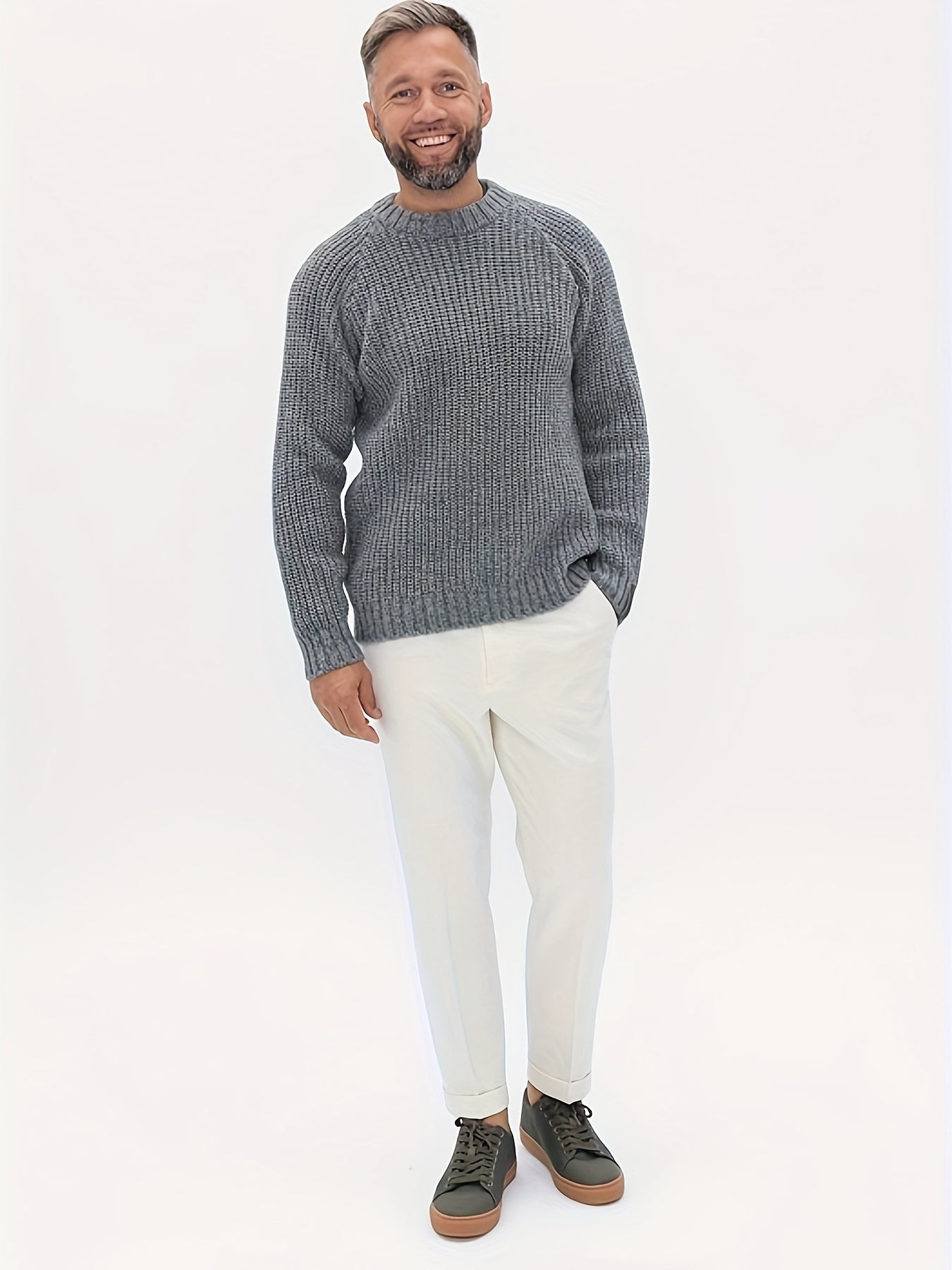 Pull Tricot Chaud Homme – Confort Hivernal