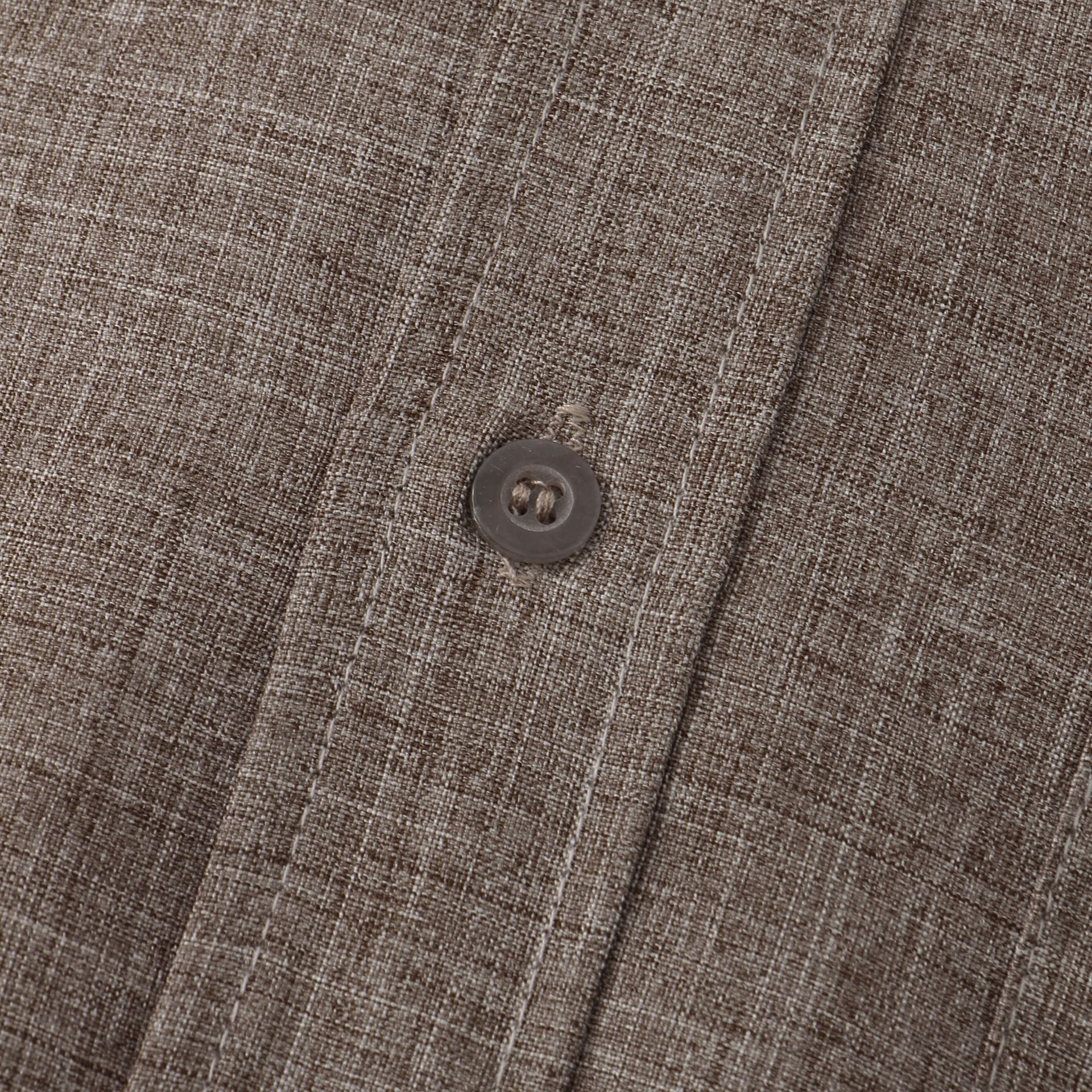 Gautier™ |Chemise en coton unie avec boutons