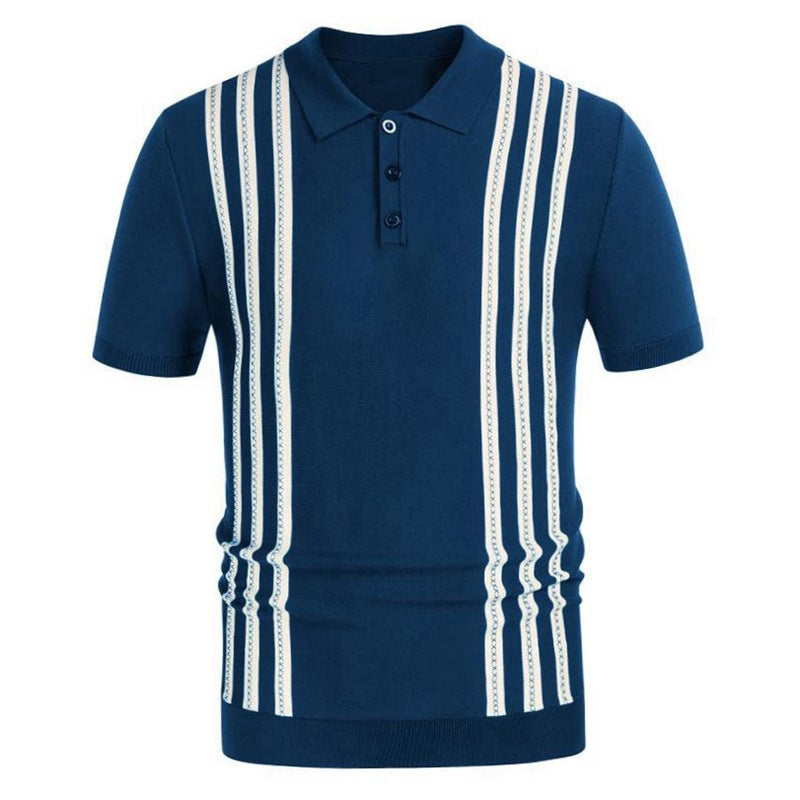Gautier™ | Polo décontracté rayé
