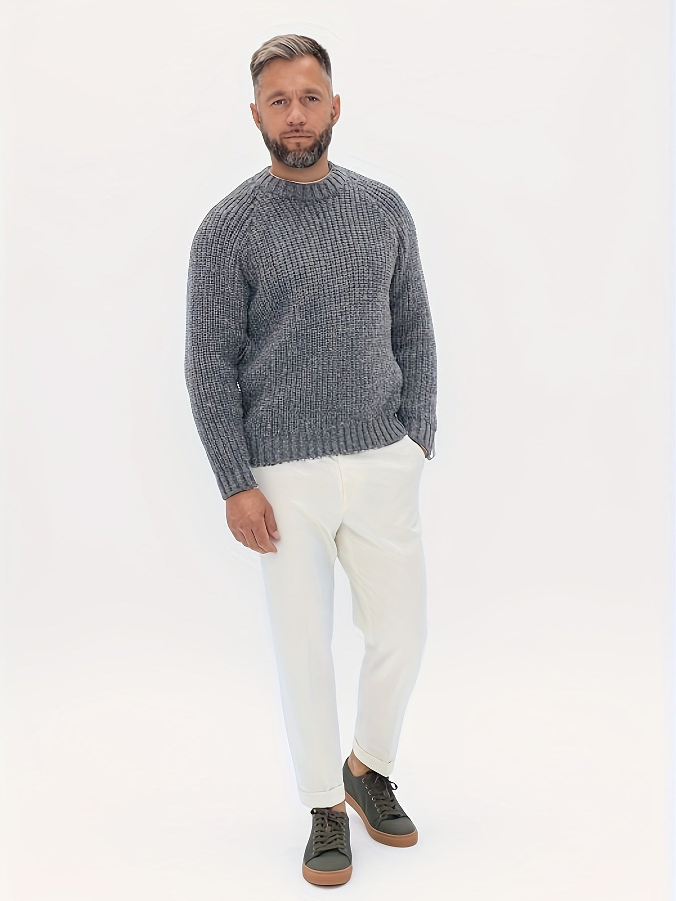 Pull Tricot Chaud Homme – Confort Hivernal