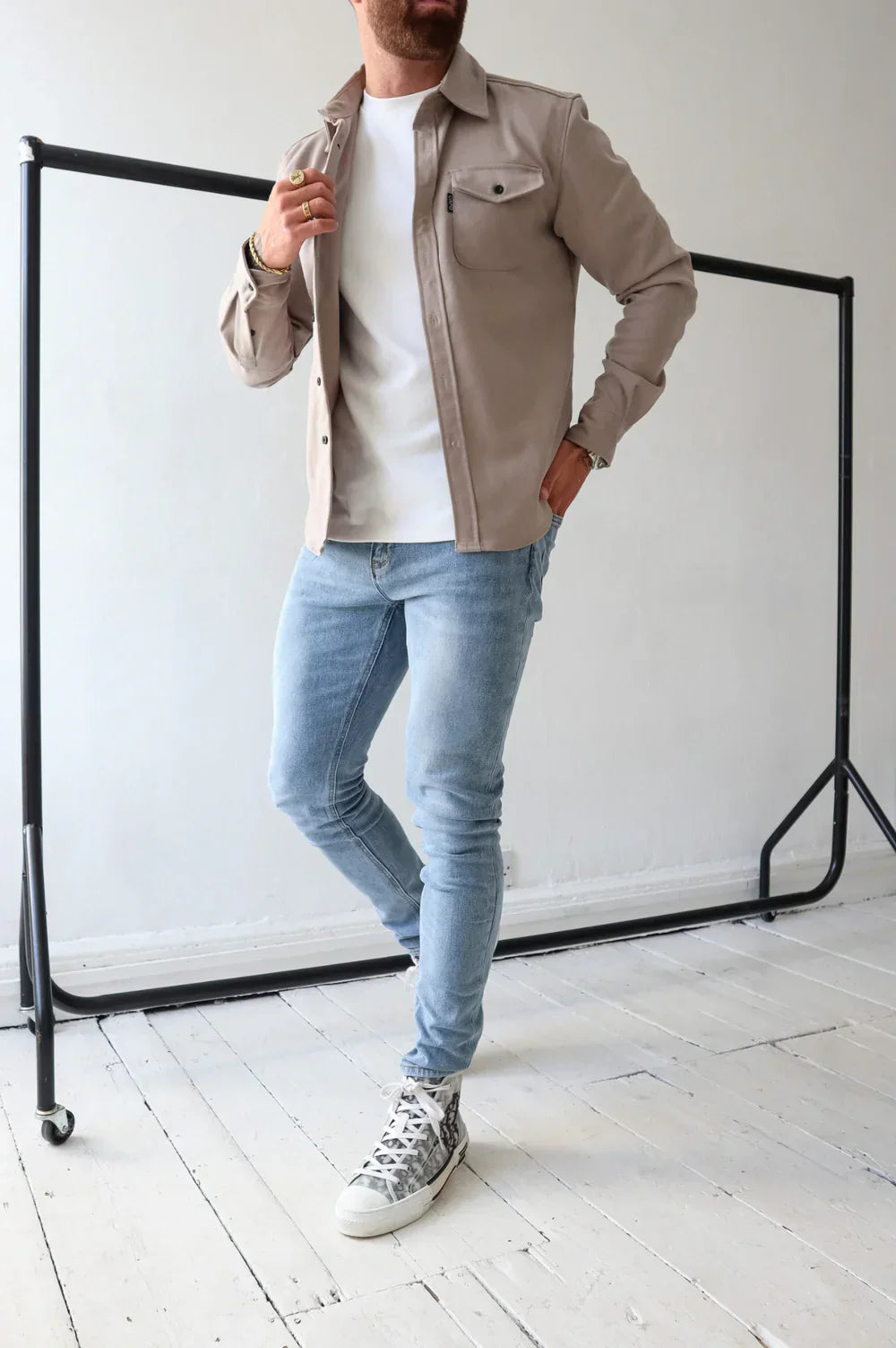 Gautier™ | Overshirt Suprême en Tissu de Qualité