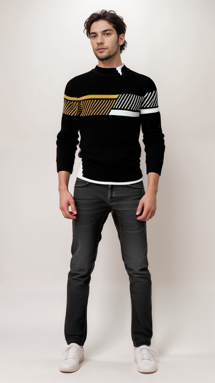 Pull Sven - Confort et Élégance Moderne